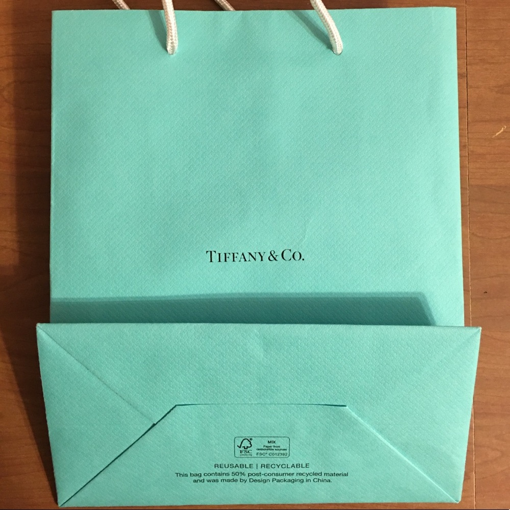 Tiffany & Co. Authentic Medium Paper Shopping Bag